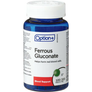 Option+ Ferrous Gluconate 320mg